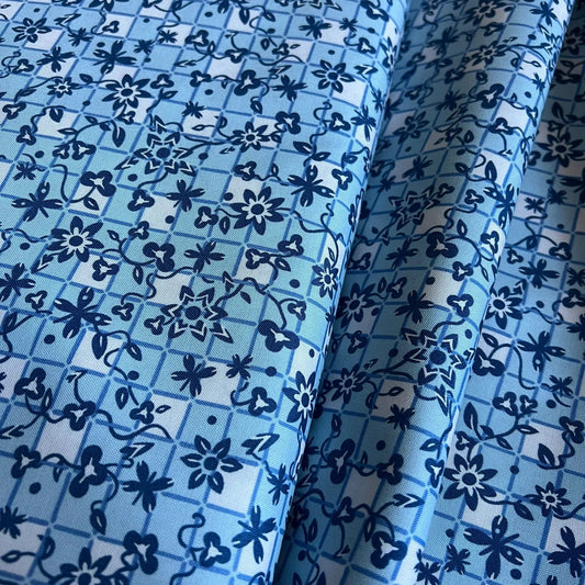 Liberty Fabric Arthur's Garden - Blooming Trellis