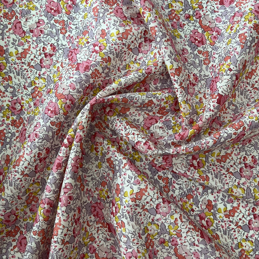 Liberty Fabric - Clare Aude pink