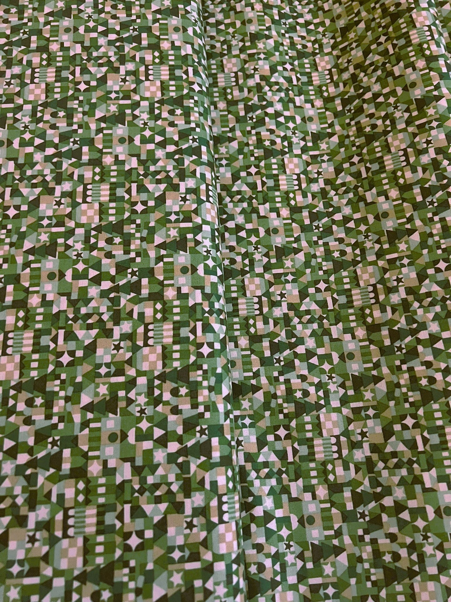 Liberty Christmas Fabric - Festive Magic Collection, Festive Store C