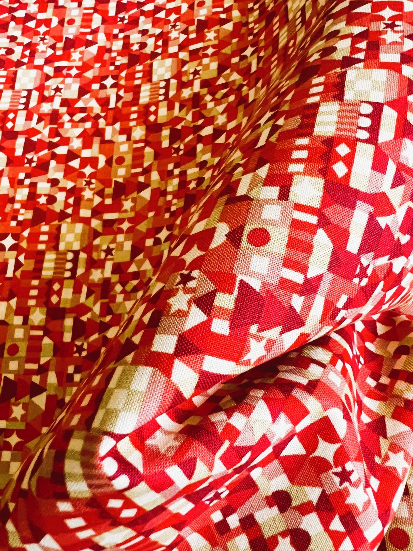 Liberty Christmas Fabric - Festive Magic Collection, Festive Store D