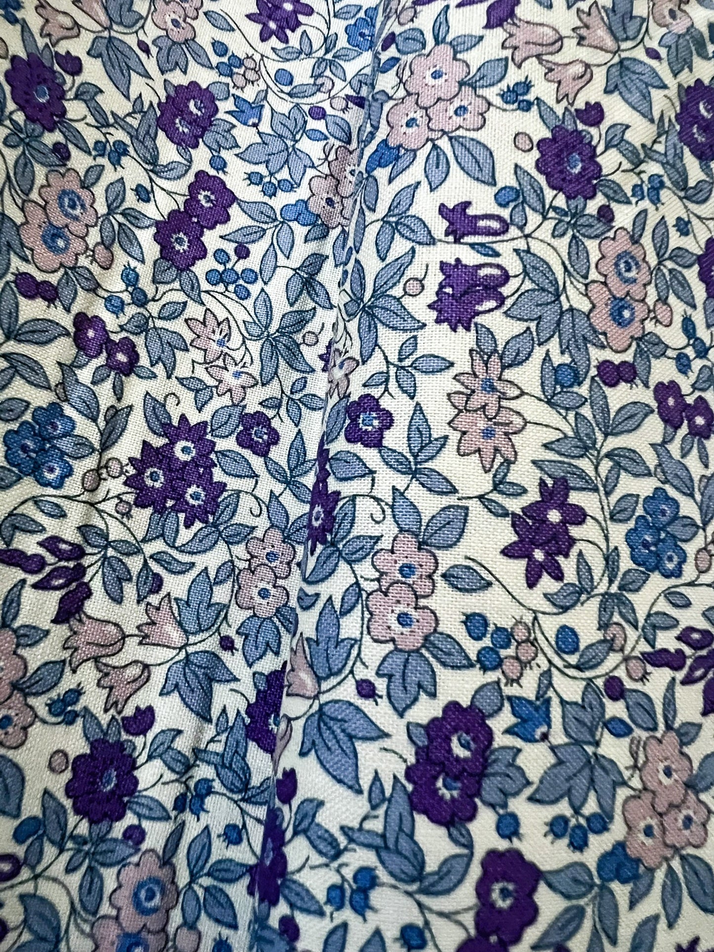 Liberty Fabric Everlasting - Forget Me Not Blossom purple