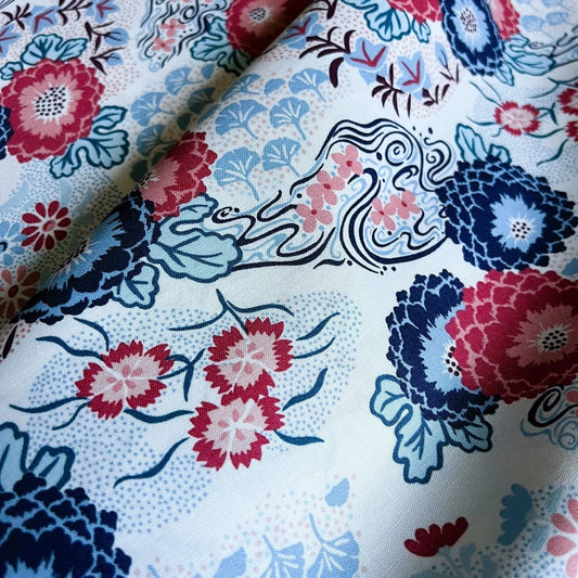 Liberty Fabric Arthur's Garden - Garden Retreat