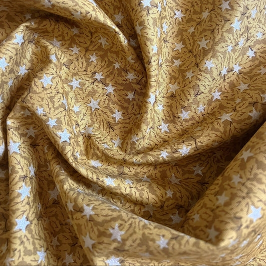 Liberty Christmas Fabric - Festive Magic Collection, Holly Sparkle B