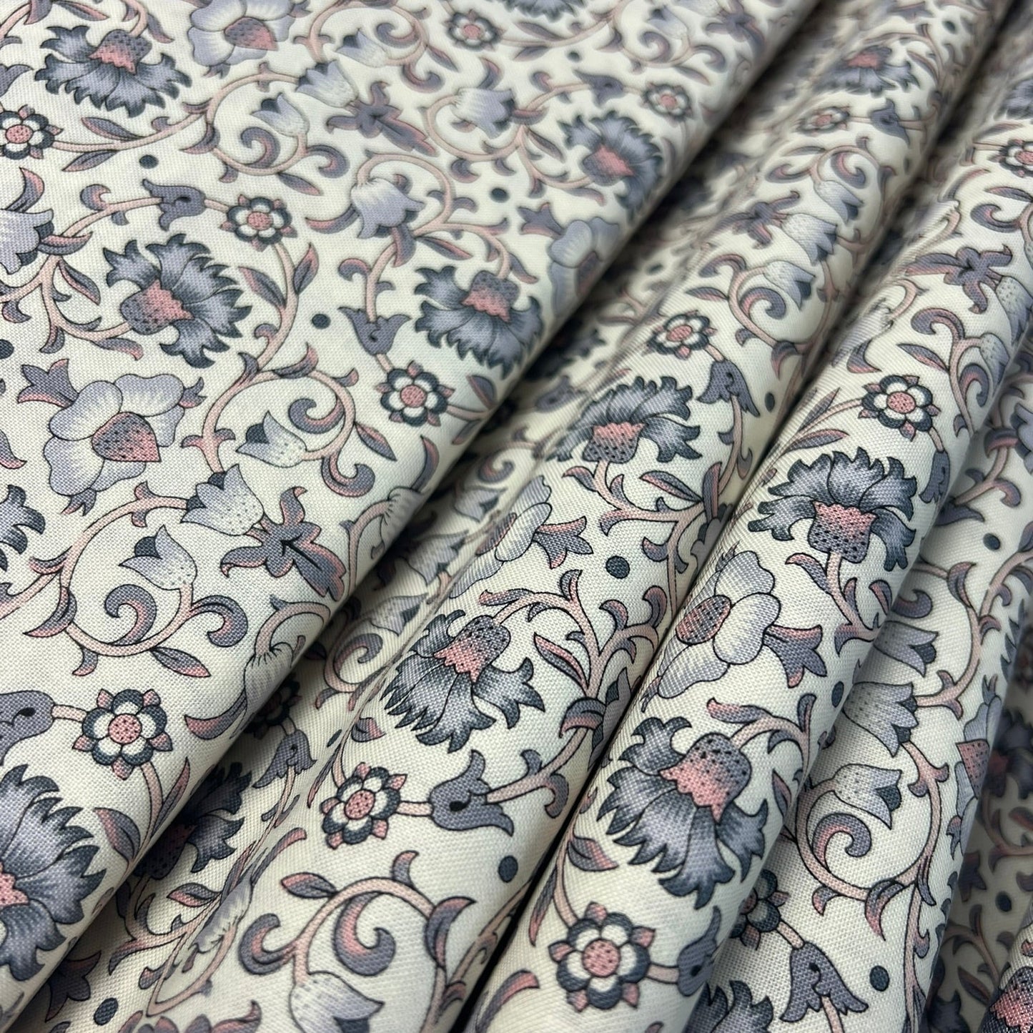 Liberty Emporium Collection -  Culloden Vine black and white