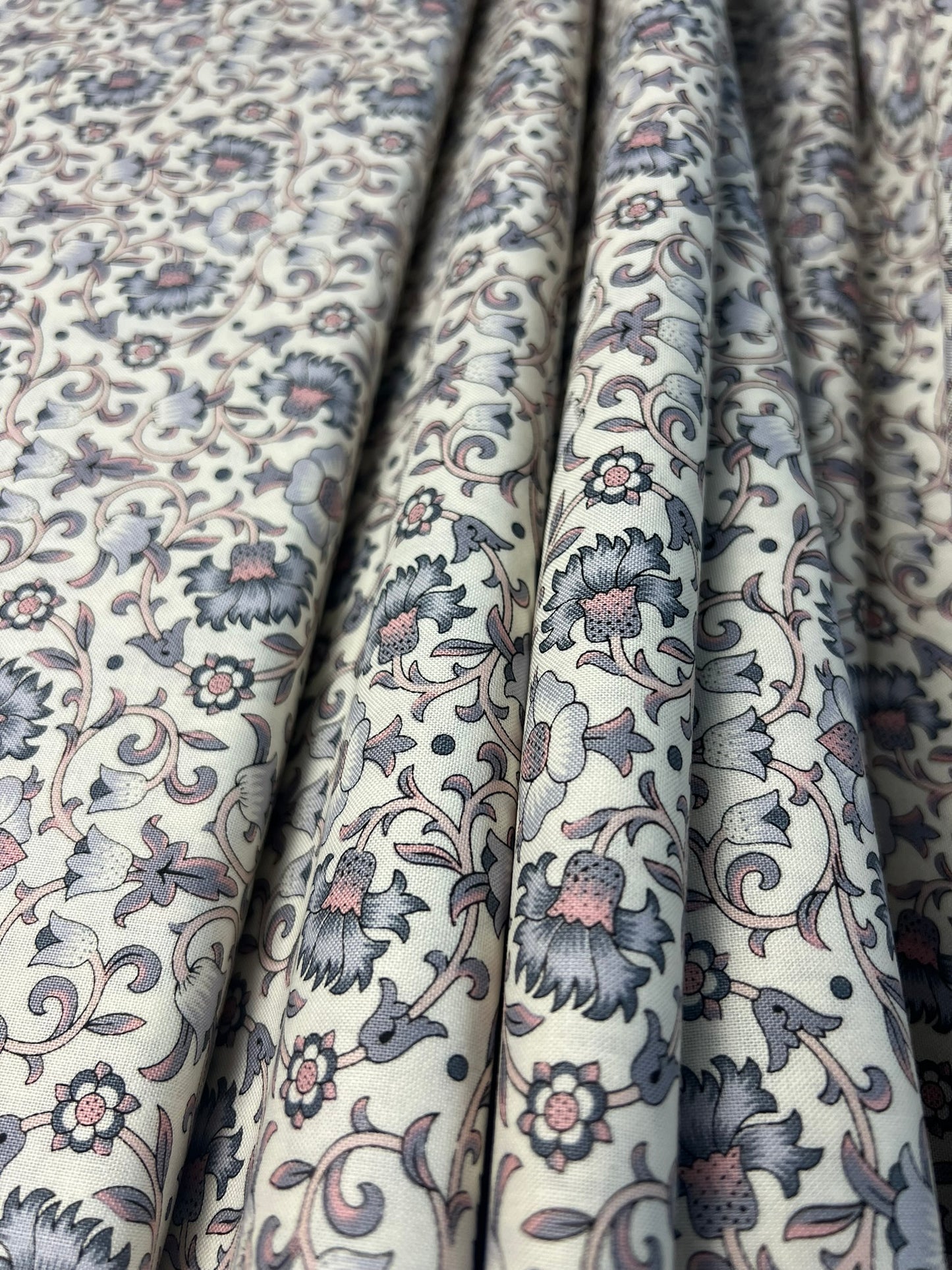 Liberty Emporium Collection -  Culloden Vine black and white