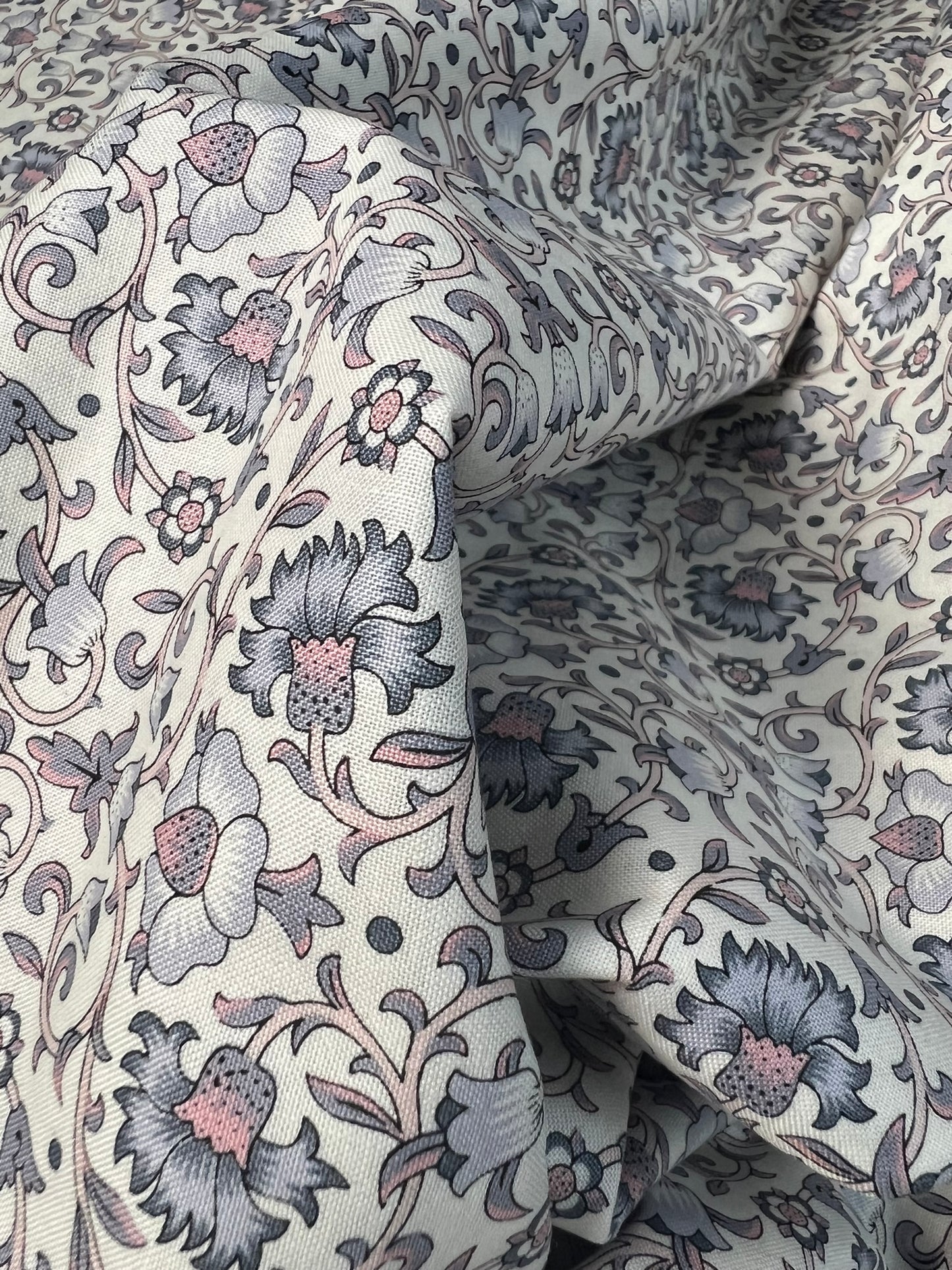 Liberty Emporium Collection -  Culloden Vine black and white