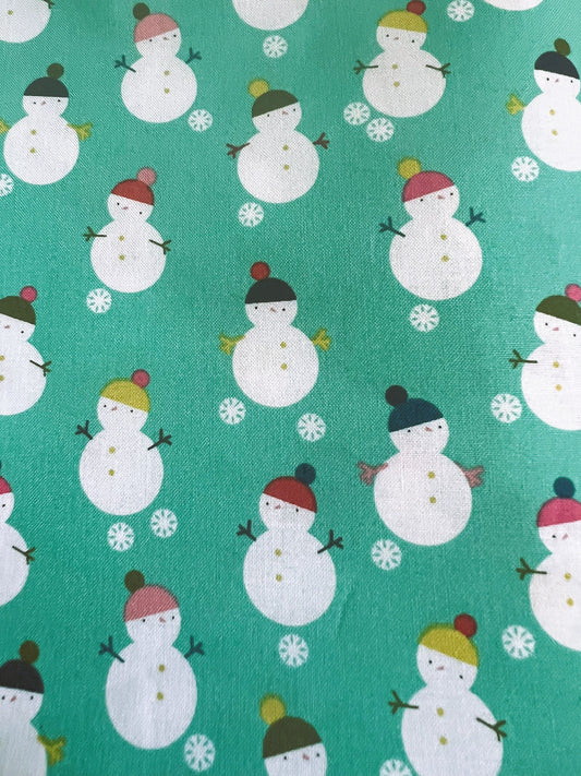 Christmas Snowmen Fabric  - Merry and Bright by Dashwood Studios