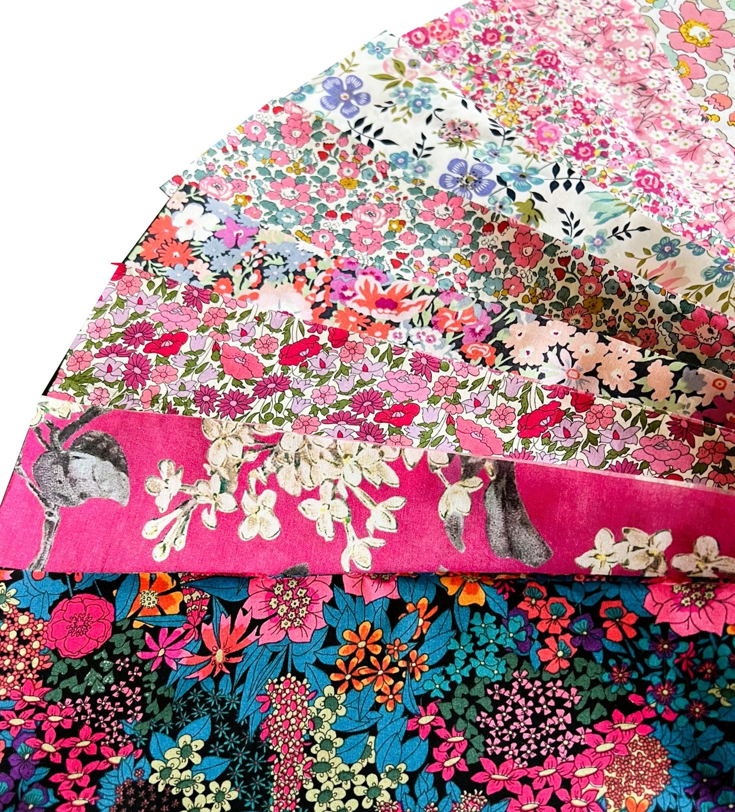 Liberty Fabric Tana Lawn® Jelly Roll Pink