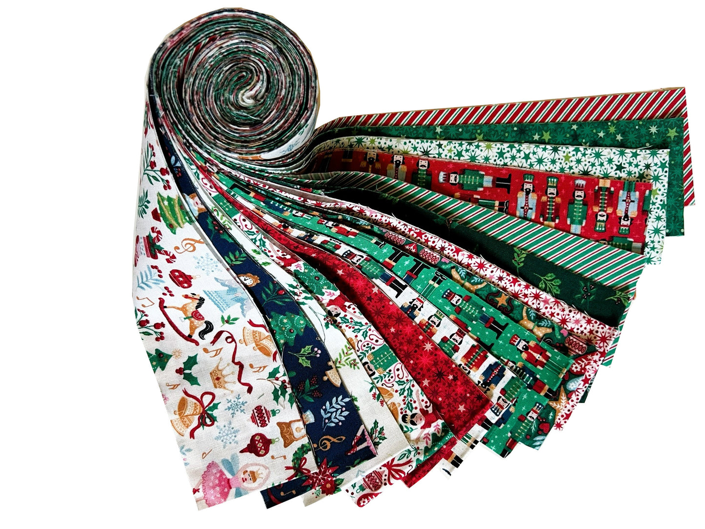 Makower Nutcracker Christmas Collection - Jelly Roll