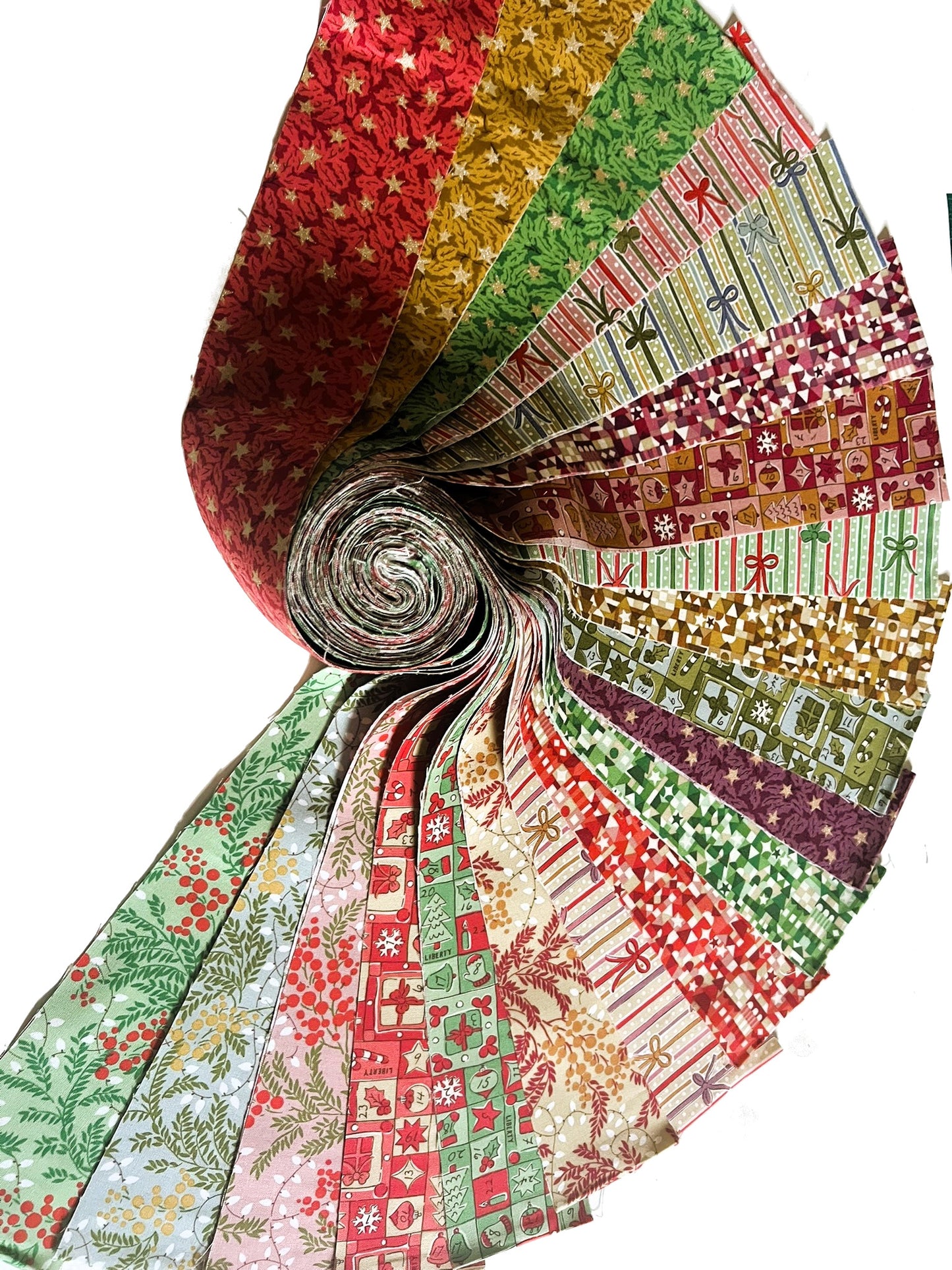 Liberty Festive Magic Collection - Christmas Jelly Roll