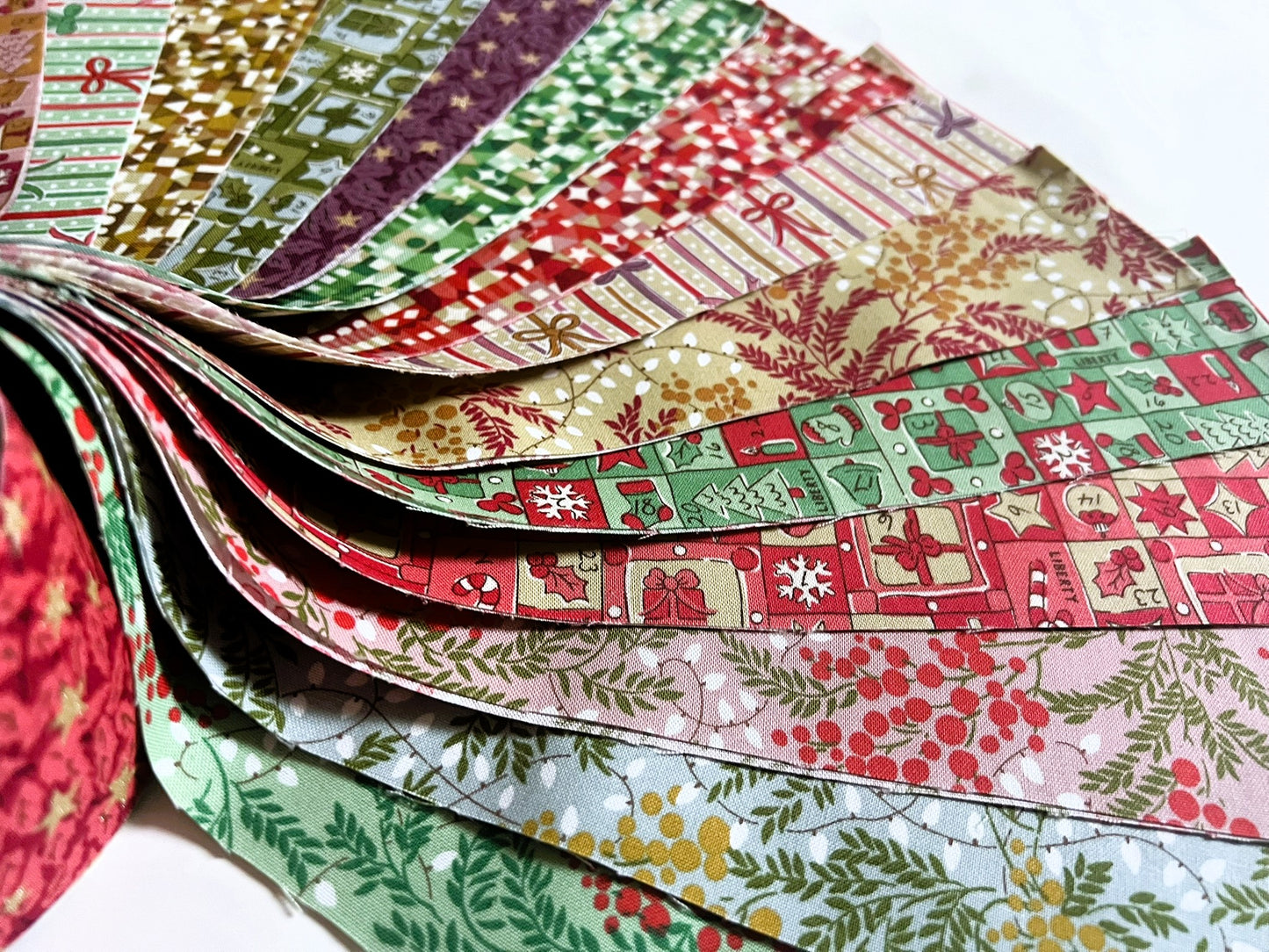 Liberty Festive Magic Collection - Christmas Jelly Roll