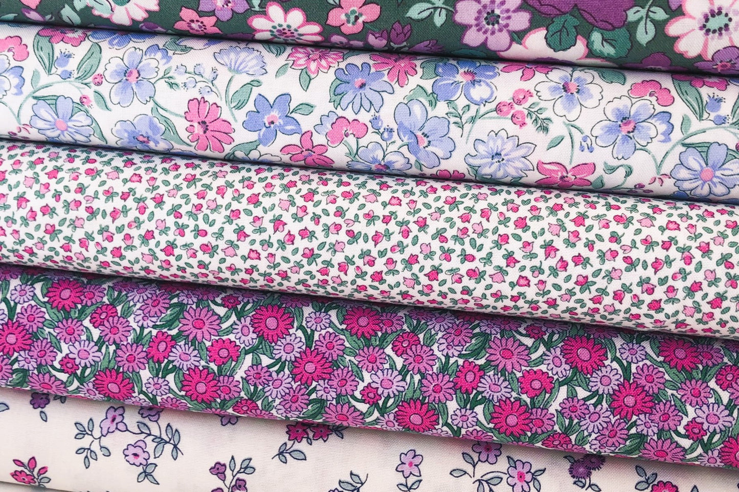 Liberty Fabric Heirloom Collection  -  Posy Sprig