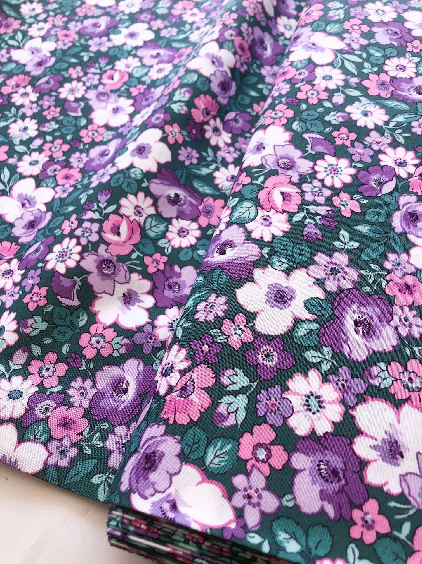 Liberty Fabric Heirloom Collection  - Hedgerow Bloom