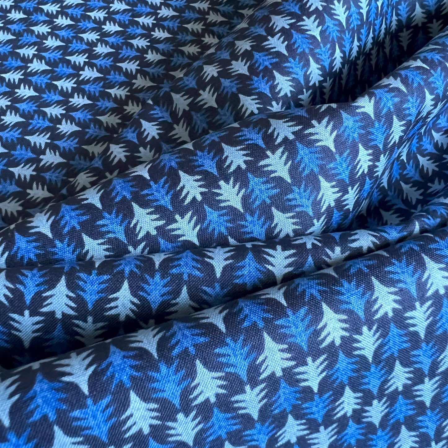 Liberty Christmas Fabric - Merry & Bright Collection, Festive Firs