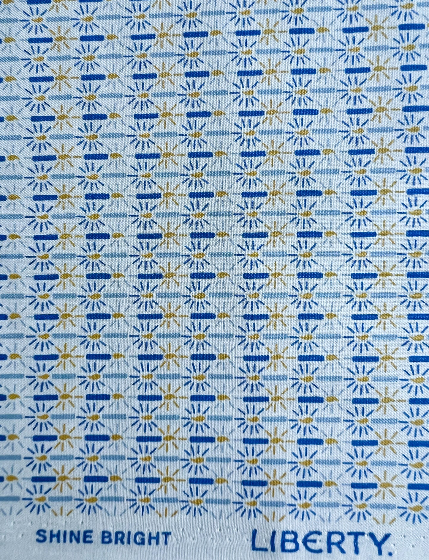 Liberty Christmas Fabric - Merry & Bright Collection, Shine Bright