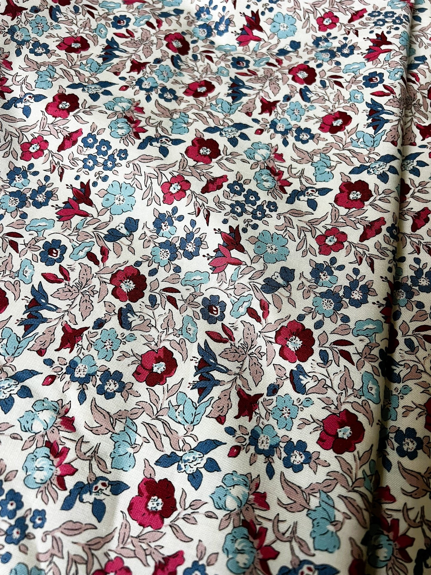 Liberty Fabric Flower Show Winter - Mamie
