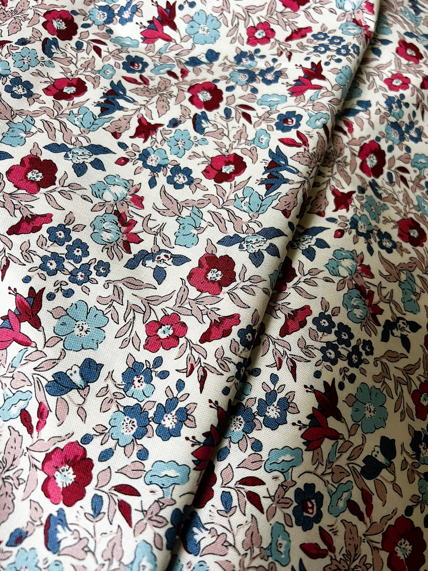 Liberty Fabric Flower Show Winter - Mamie