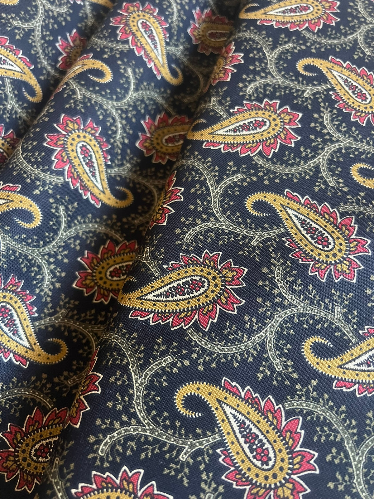 Makower Madison Manor - Paisley black
