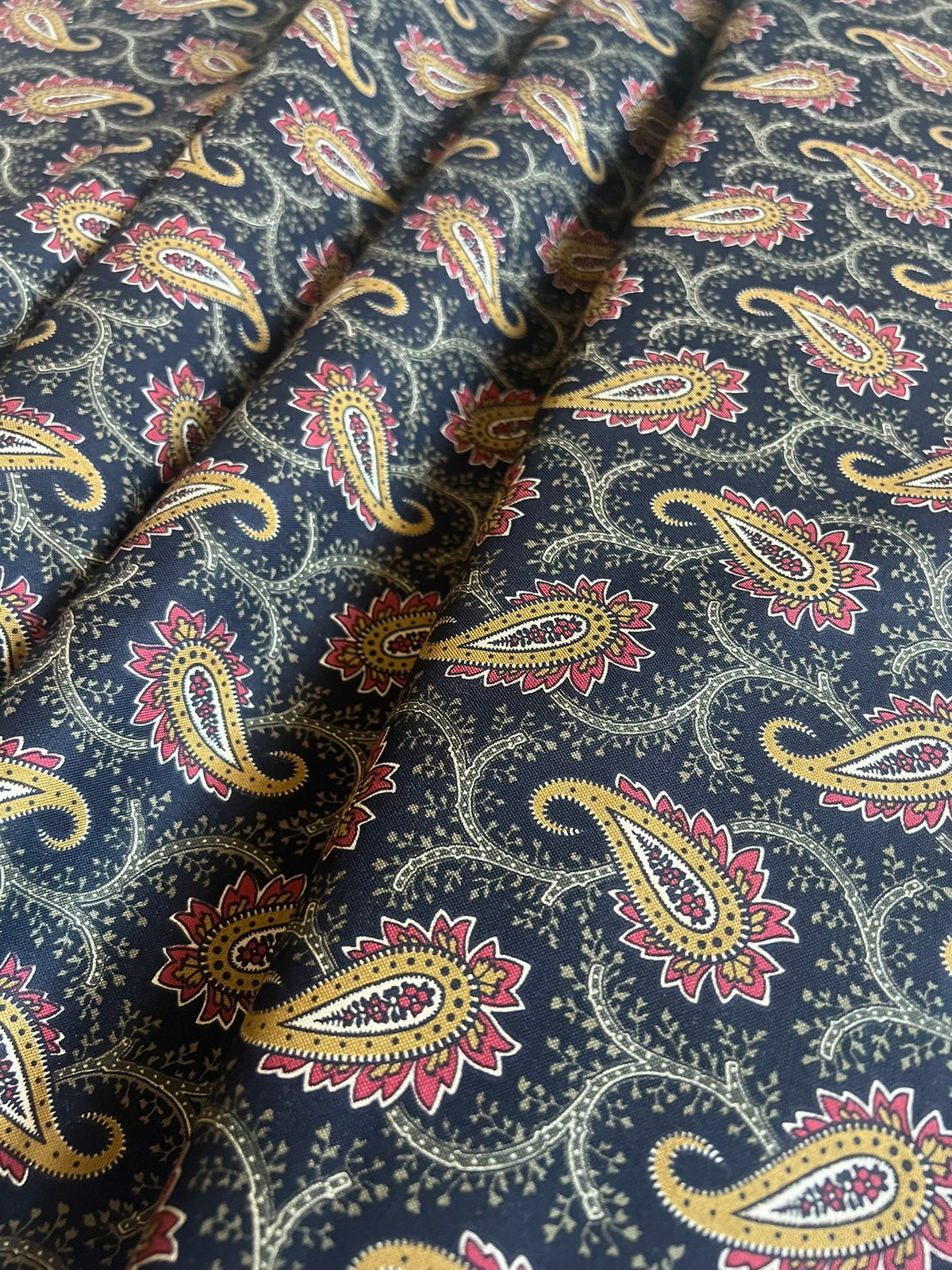 Makower Madison Manor - Paisley black