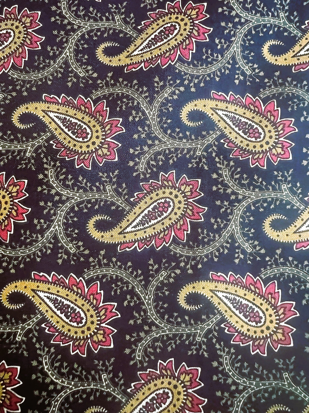 Makower Madison Manor - Paisley black
