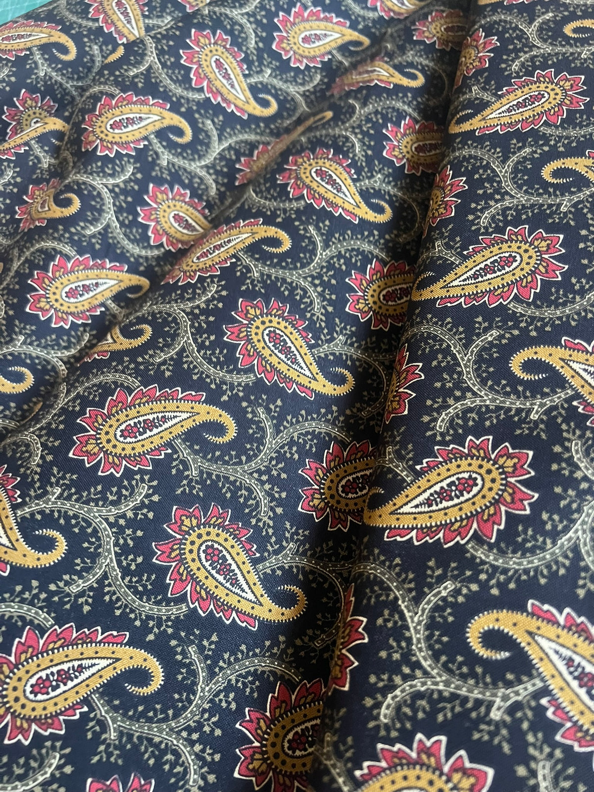 Makower Madison Manor - Paisley black