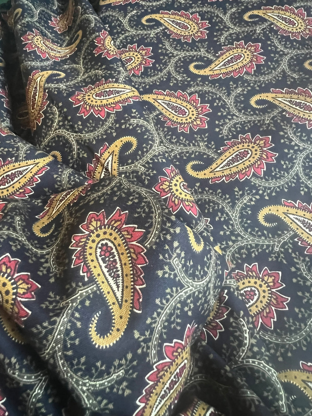 Makower Madison Manor - Paisley black