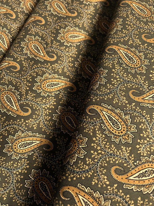 Makower Madison Manor - Paisley green