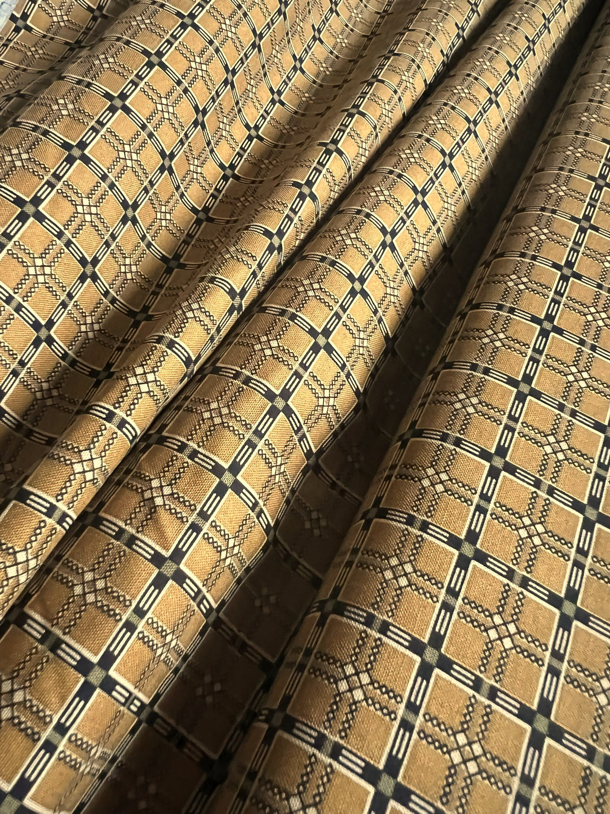 Makower Madison Manor - Plaid yellow