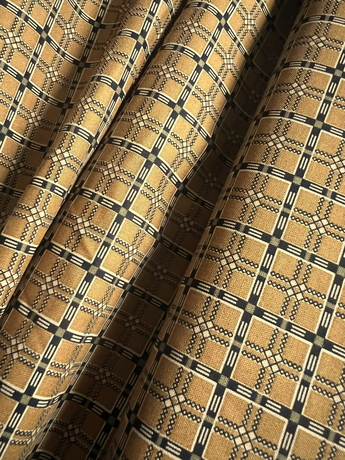 Makower Madison Manor - Plaid yellow