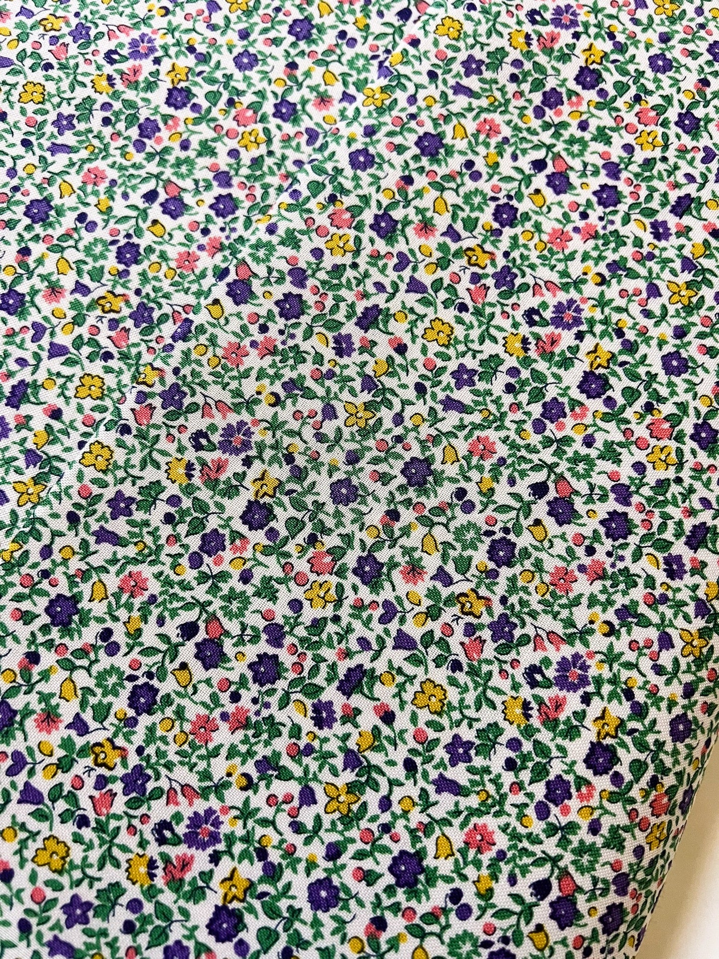 Liberty Fabric Everlasting - Posy Haze purple