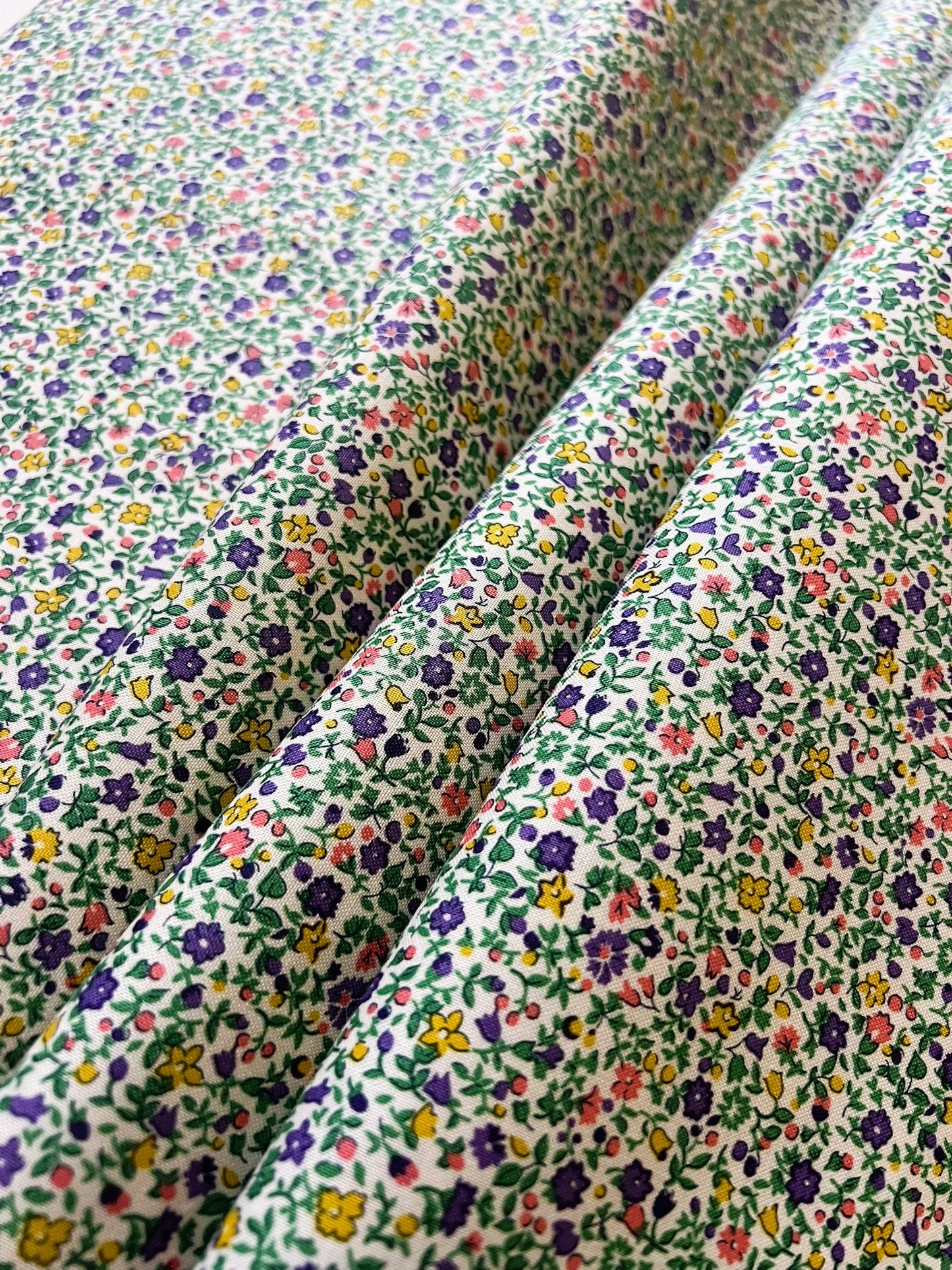 Liberty Fabric Everlasting - Posy Haze purple