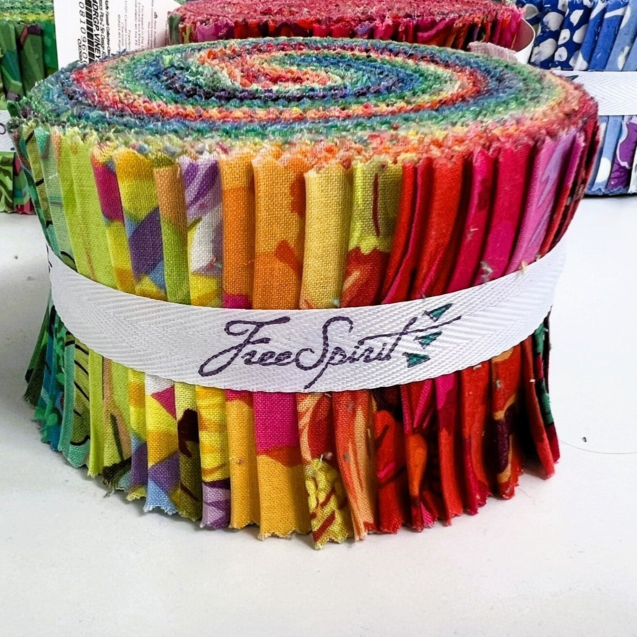 Jelly Roll Kaffe Fassett quilting cotton - Classic collection rainbow ...