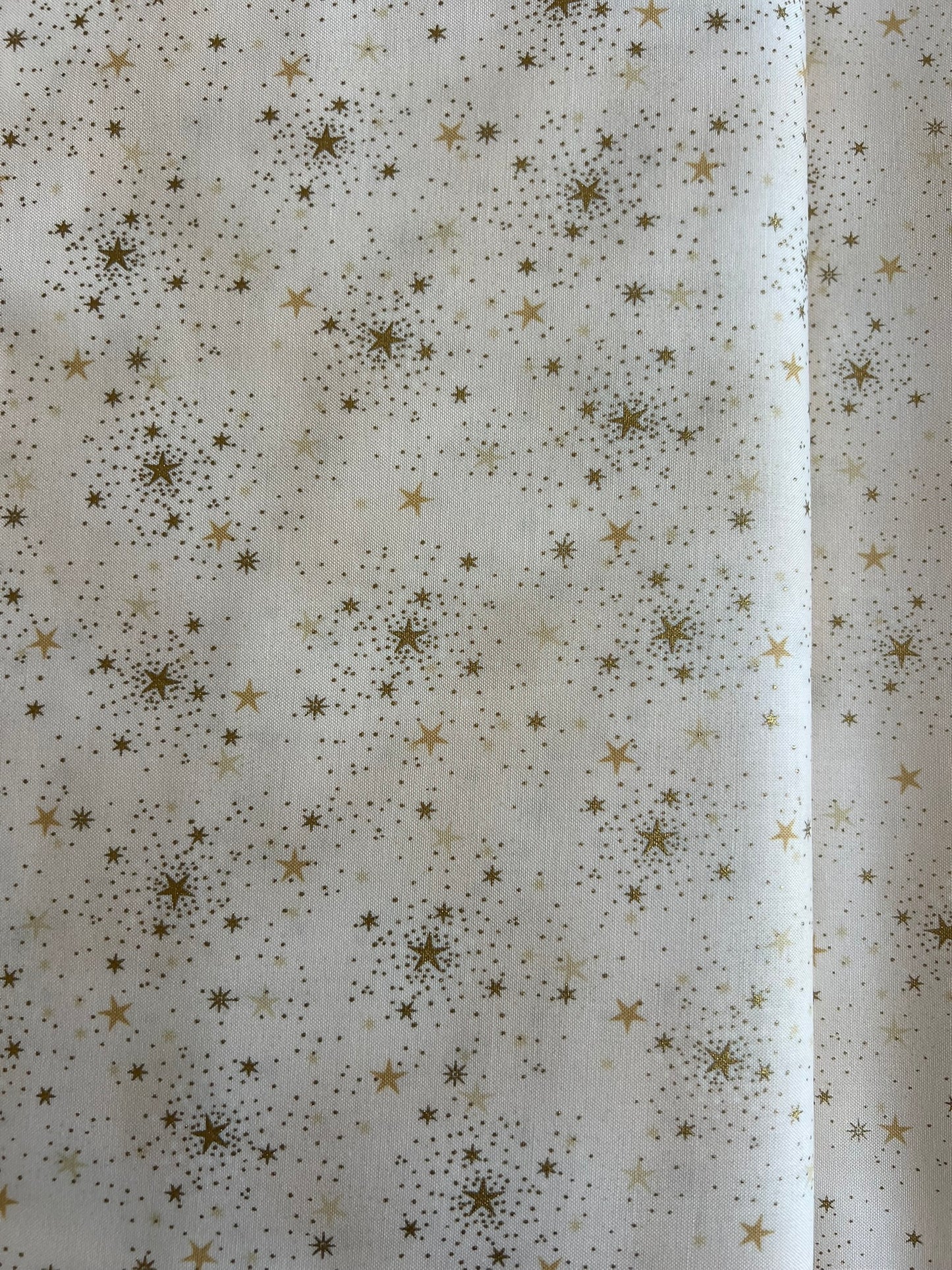Makower Adorn Christmas Collection - Sparkle, cream