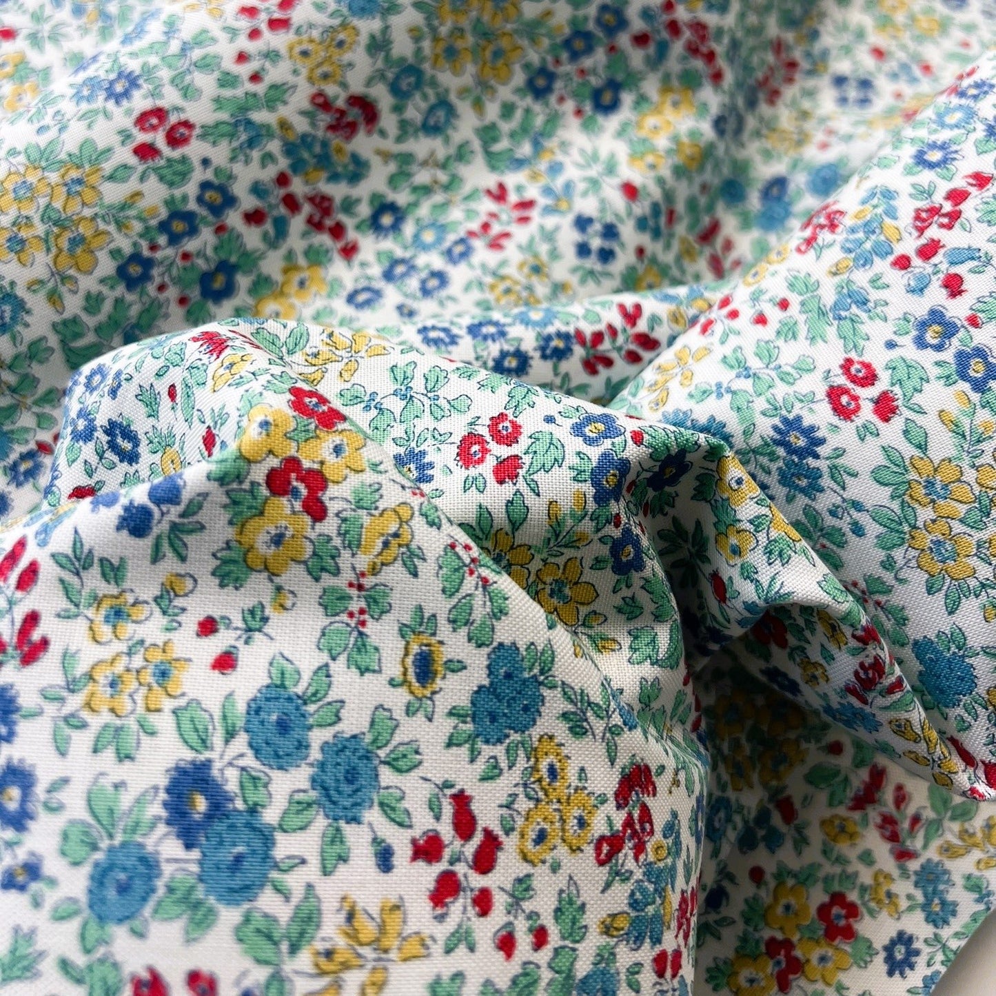 Liberty Fabric Riviera Collection - Summer Meadow Blue