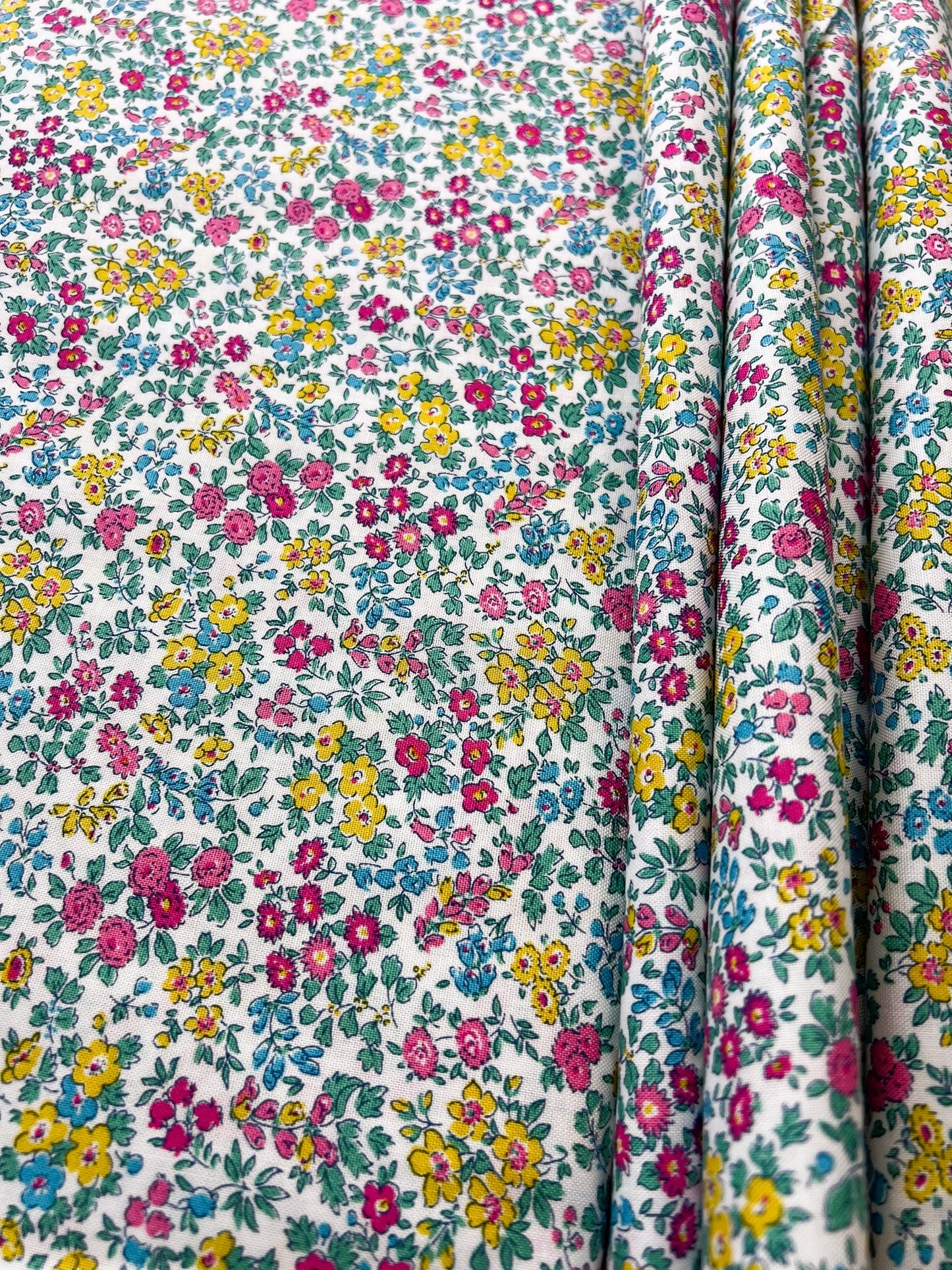 Liberty Fabric Riviera Collection - Summer Meadow Green