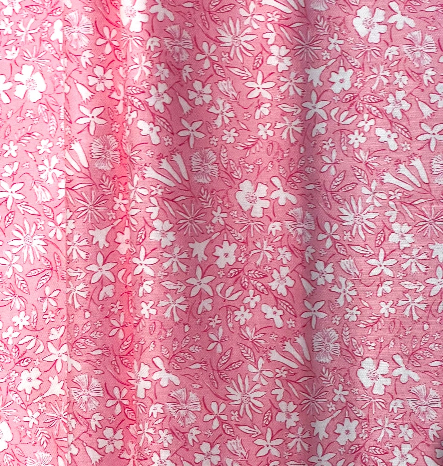 Liberty Fabric Riviera Collection - Summer Sketch Pink