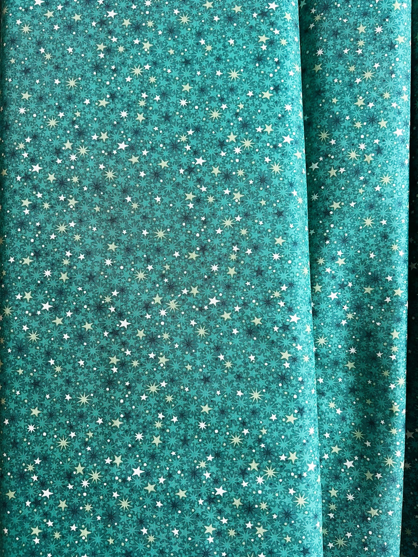 Makower Nutcracker Christmas Collection - Twinkle, green