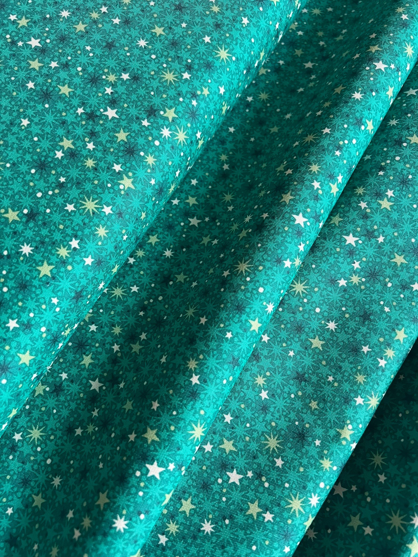Makower Nutcracker Christmas Collection - Twinkle, green