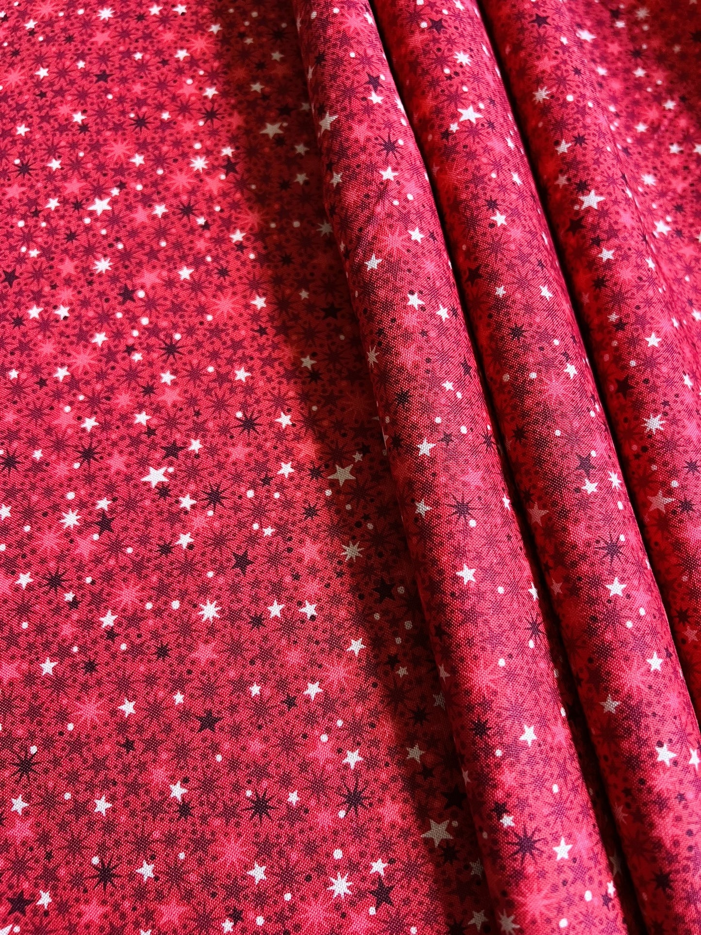 Makower Nutcracker Christmas Collection - Twinkle, red