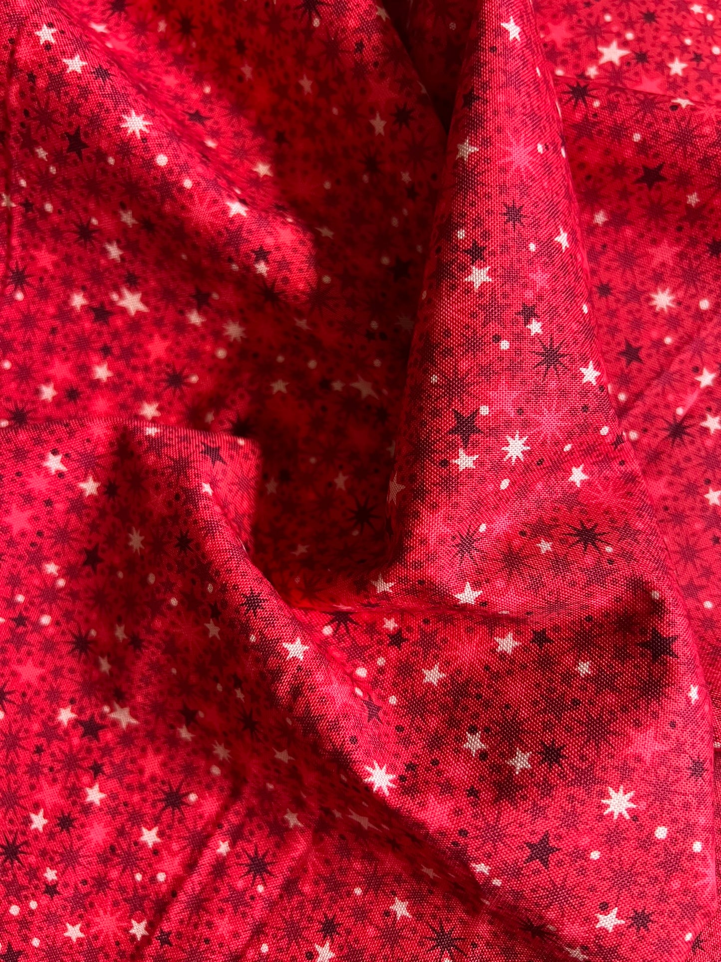 Makower Nutcracker Christmas Collection - Twinkle, red