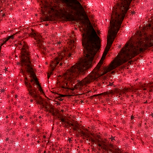 Makower Nutcracker Christmas Collection - Twinkle, red