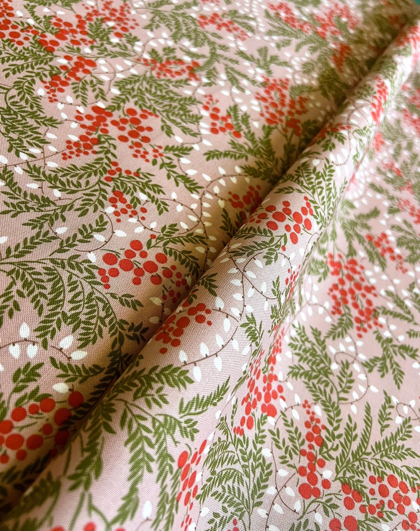 Liberty Christmas Fabric - Festive Magic Collection, Twinkling Lights D