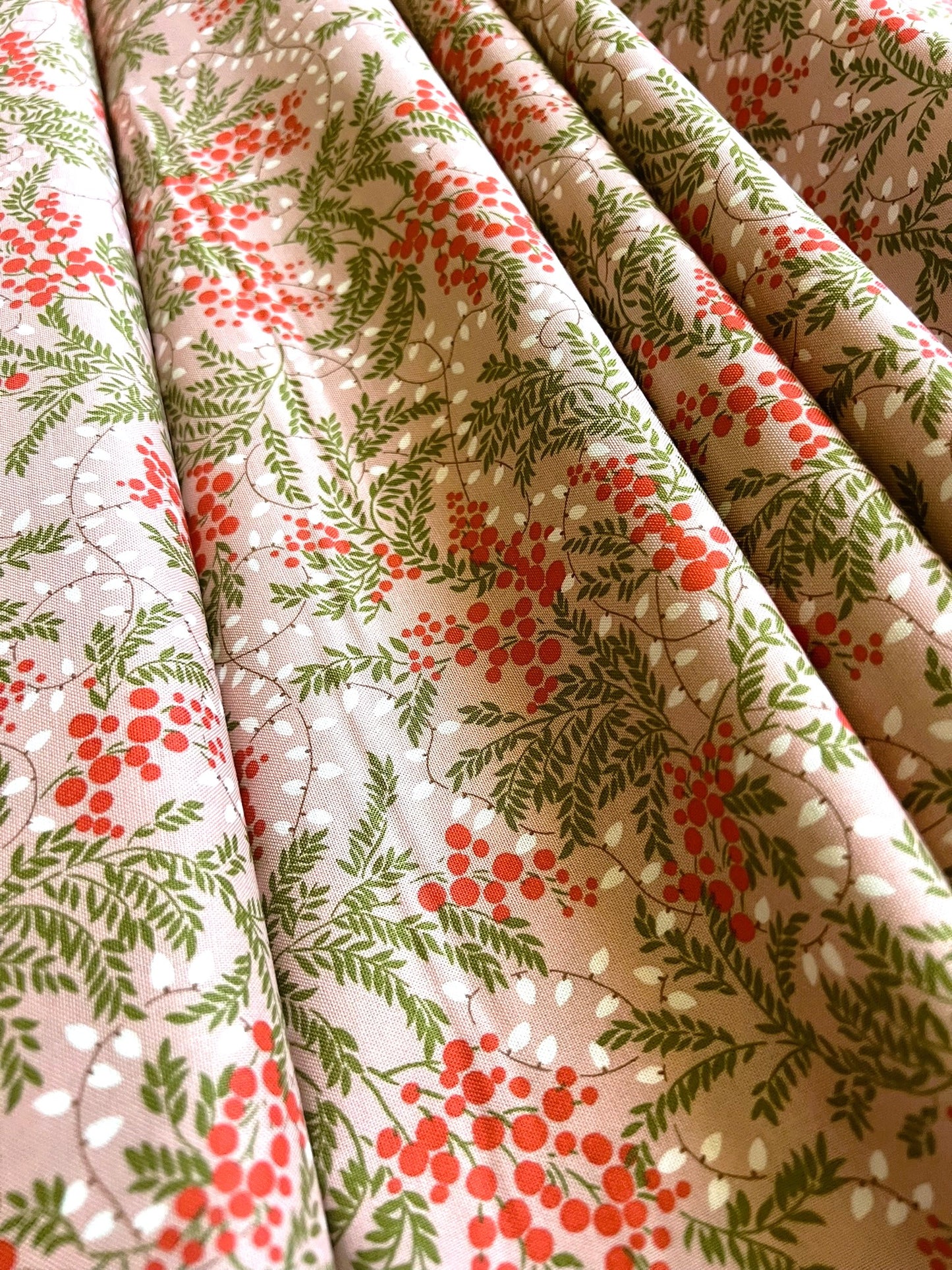 Liberty Christmas Fabric - Festive Magic Collection, Twinkling Lights D