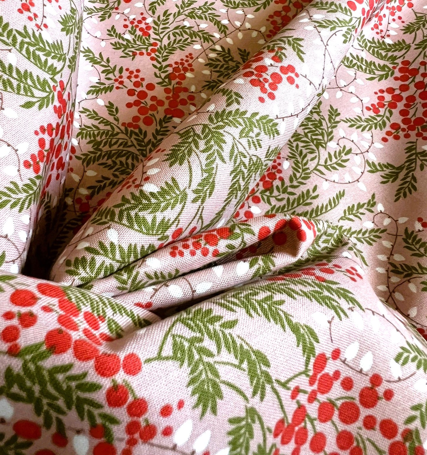 Liberty Christmas Fabric - Festive Magic Collection, Twinkling Lights D