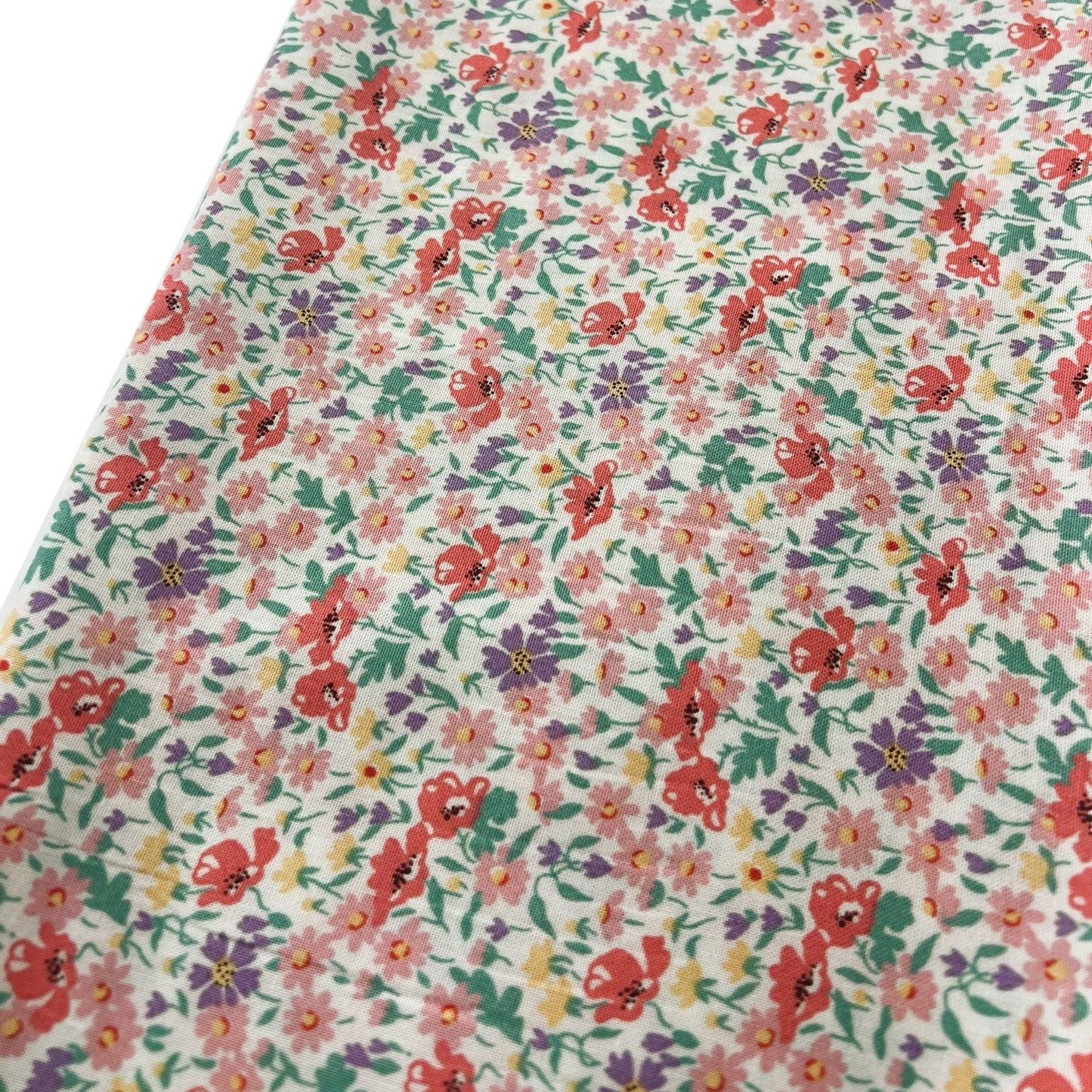 Liberty Fabric Riviera Collection - Wildflower Poppy