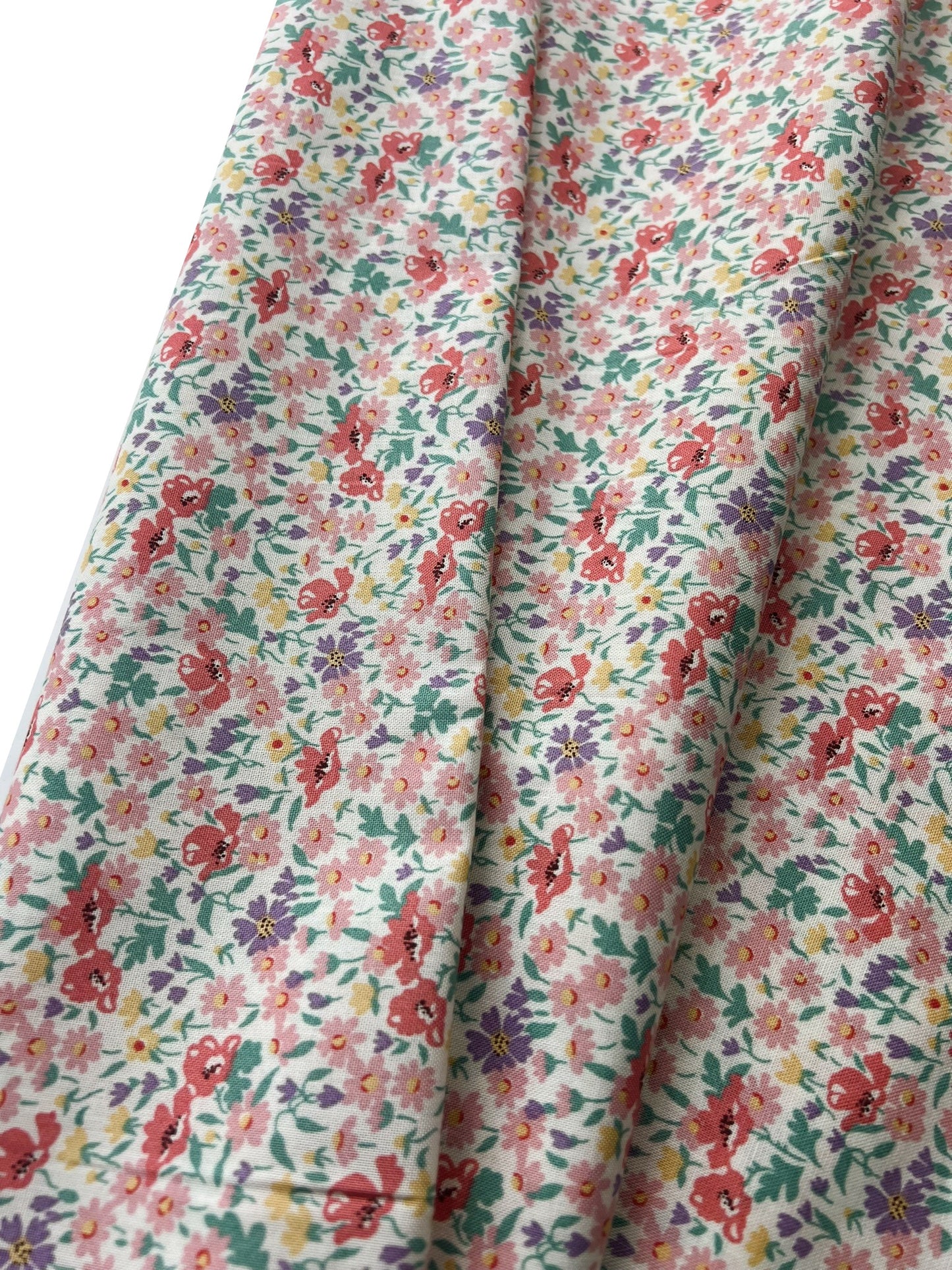 Liberty Fabric Riviera Collection - Wildflower Poppy