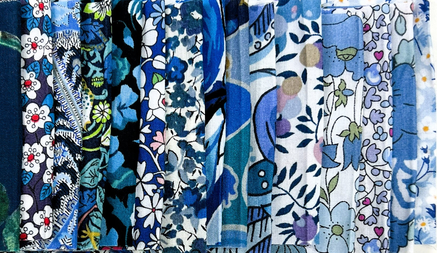 Liberty Fabric Tana Lawn® Jelly Roll Blue