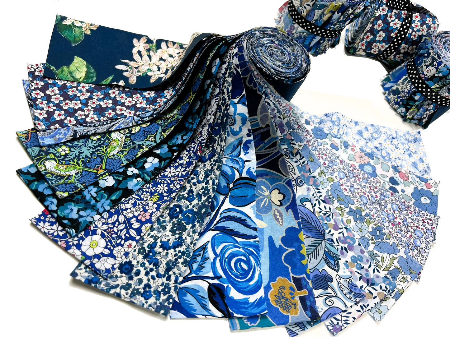 Liberty Fabric Tana Lawn® Jelly Roll Blue