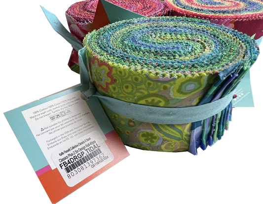 Jelly Roll Kaffe Fassett quilting cotton - Classic collection Tidal green