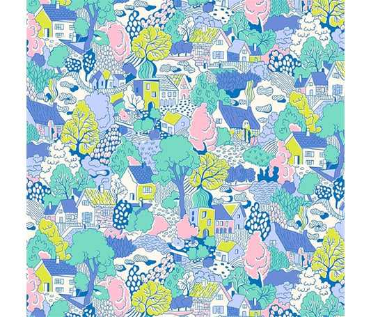 Liberty Fabric London Parks Collection -  Heath View